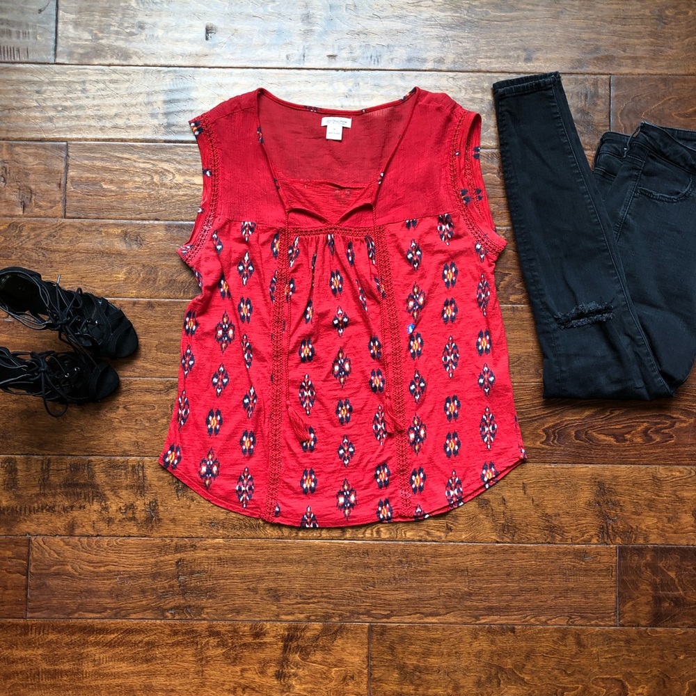 Lucky Brand // sleeveless top